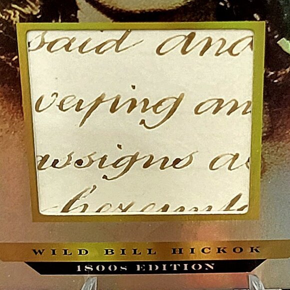 Authentic Wild Bill Handwriting Relic Piece of History Gunslinger Folk Hero - Picture 2 of 4